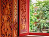 【タイ・バンコク】桃色に包まれた珠玉の寺院🍑