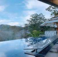 【箱根】水盤テラスで芦ノ湖を一望！箱根・芦ノ湖はなをり