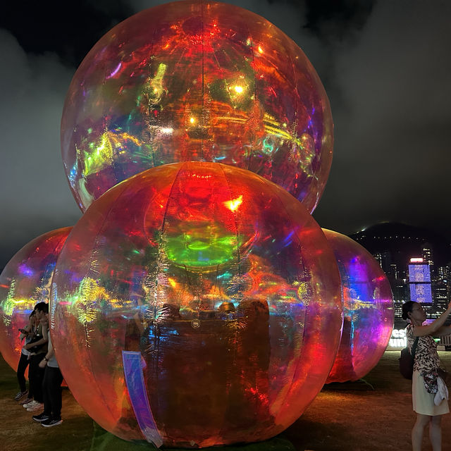 Bubble Art at West Kowloon