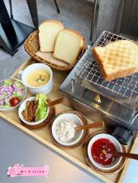 【北九州ランチ】自分好みのオープンサンドが作れるカフェ
