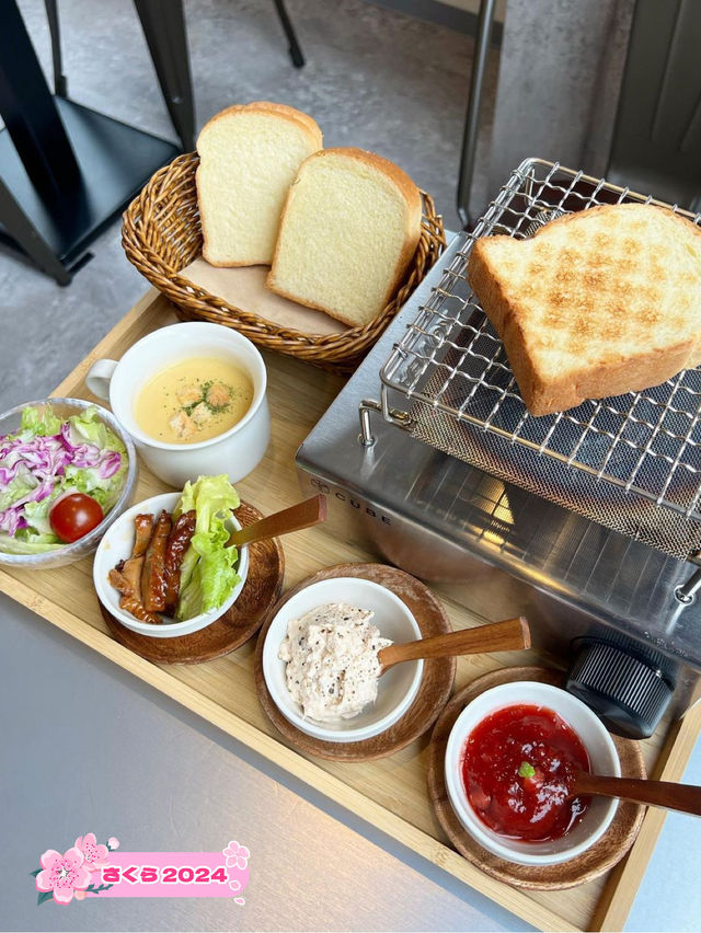 【北九州ランチ】自分好みのオープンサンドが作れるカフェ