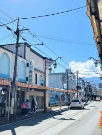 🇯🇵富士山🗻日川時計店🕰️日本故事感的街道
