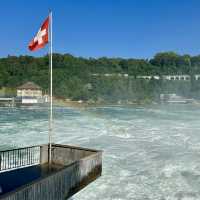 Largest waterfall in Switzerland
