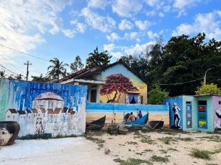 The Painted Village in Vietnam