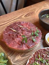 【韓国/大邱】大邱名物、牛肉のお刺身が日曜日も食べれるお店🐄