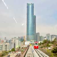 釜山海雲台🇰🇷超人氣天空膠囊列車🚃