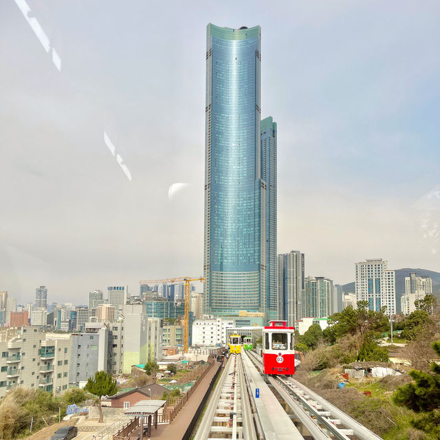 釜山海雲台🇰🇷超人氣天空膠囊列車🚃