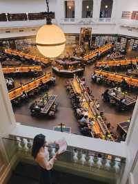 【澳洲】墨爾本最美圖書館 Melbourne CBD