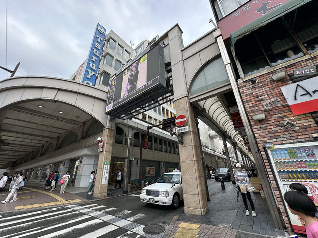 熊本市中央区。『駕町通り』