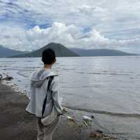 Ternate island, pictured on bank notes