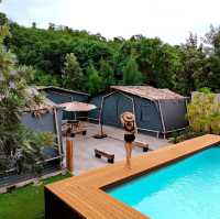 ที่พักเขาใหญ่สไตล์Glamping อาณาจักรพูลวิลล่า