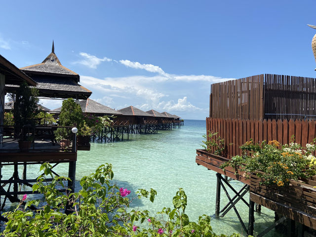 Discover paradise at Mabul Island 🏝️