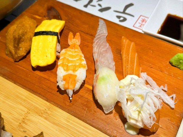 북한강에서 맛보는 신선한 초밥🍣