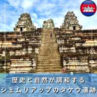 【カンボジア/シェムリアップ】歴史と自然が調和するシェムリアップのタケウ遺跡