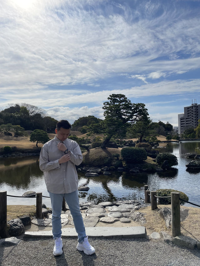 《熊本水前寺成趣園》：尋找寧靜與自然之美的心靈之旅