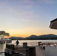 จุดชมพระอาทิตย์ตกดิน อ่างเก็บน้ำเขาเต่า หัวหิน