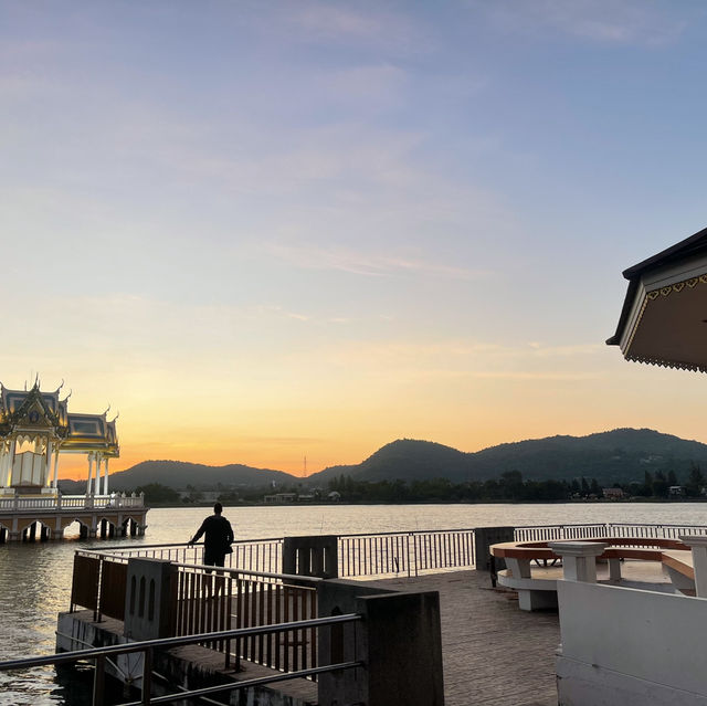 จุดชมพระอาทิตย์ตกดิน อ่างเก็บน้ำเขาเต่า หัวหิน