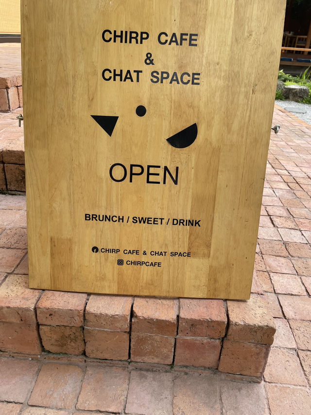 Chirp cafe and chat space🍄‍🟫
