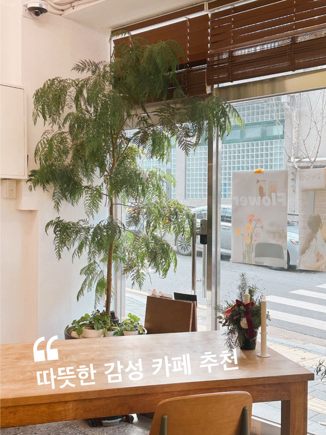 따뜻한 느낌의 감성 까페