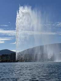 🇨🇭船河遊日內瓦湖⛲️近距離觀賞日內瓦大噴泉