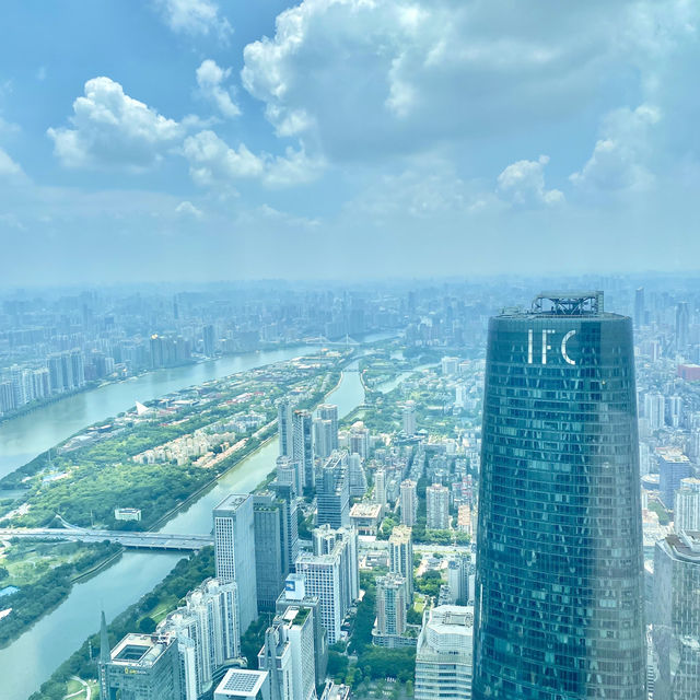 廣州瑰麗～擁有天際線🏙️與大地在我腳下的體驗