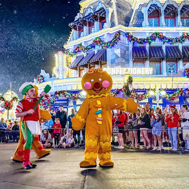 A Magical Christmas at Disney’s Magic Kingdom Orlando 🇺🇸