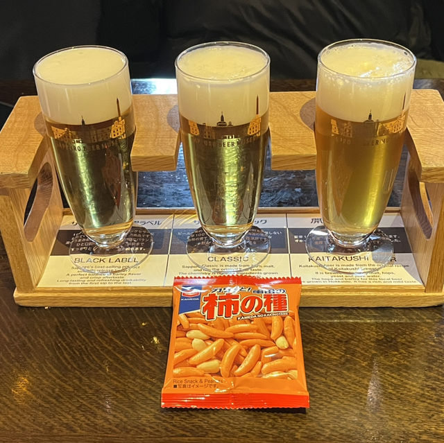 삿포로에서 만든 맥주를 바로 시음할 수 있는 삿포로 맥주박물관