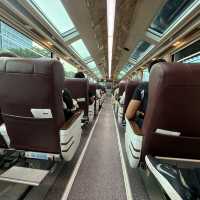 Short trip to Papandayan Mountain in Garut via Bandung with Panoramic Train 