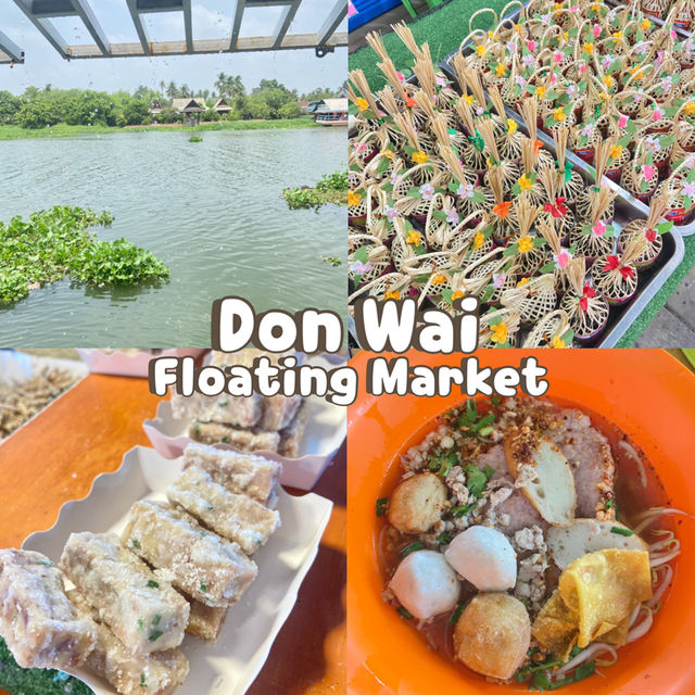 Don Wai Floating Market  