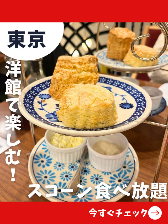 【東京女子旅】紅茶好きは絶対行って！スコーンと紅茶がおかわりし放題の天国があった！
