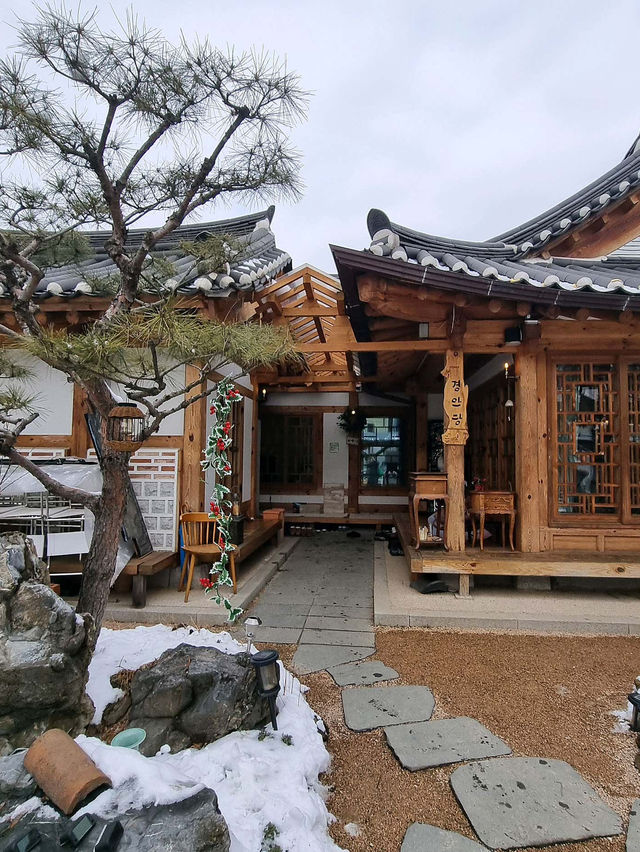 ❤️🤎수원 행궁동 한옥 카페 경안당카페