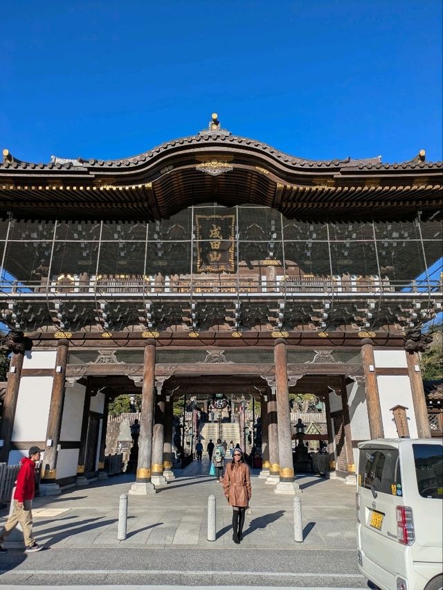 成田山！平日は空いてて良い感じ!