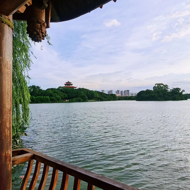 海珠湖公園·市區綠洲中的美麗湖景