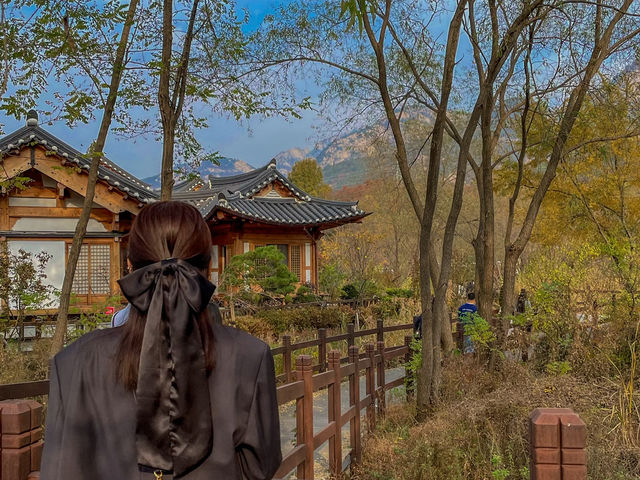 🇰🇷아름다운 우리한옥, 북한산이 보이는 아름다운 뷰 은평한옥마을✨