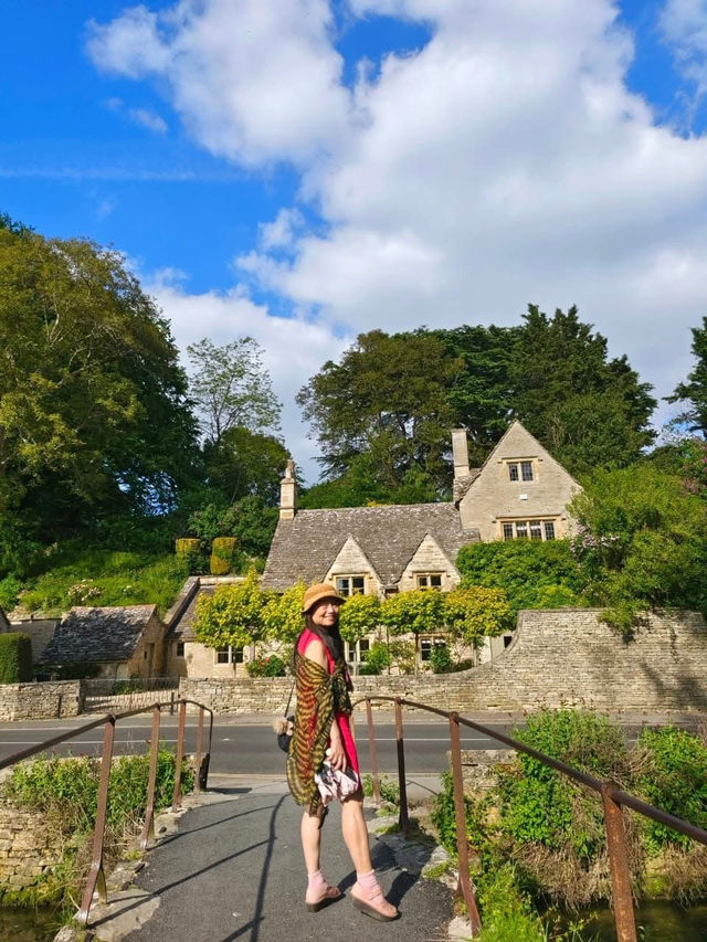 英格蘭最美的村莊Bibury及古老排屋Arlington Row
