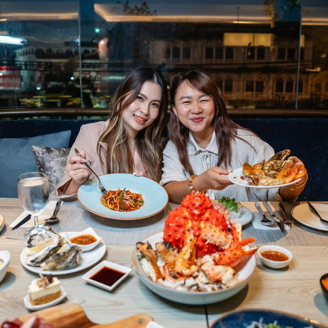 ภูเก็ตมีบุฟเฟ่ต์ ปูอลาสก้าแล้ววว 🦀💕💛
