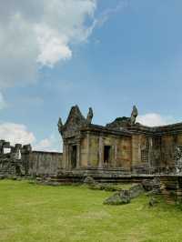 "Prasat Preah Vihear: Cambodia’s Temple in the Sky ☁️"