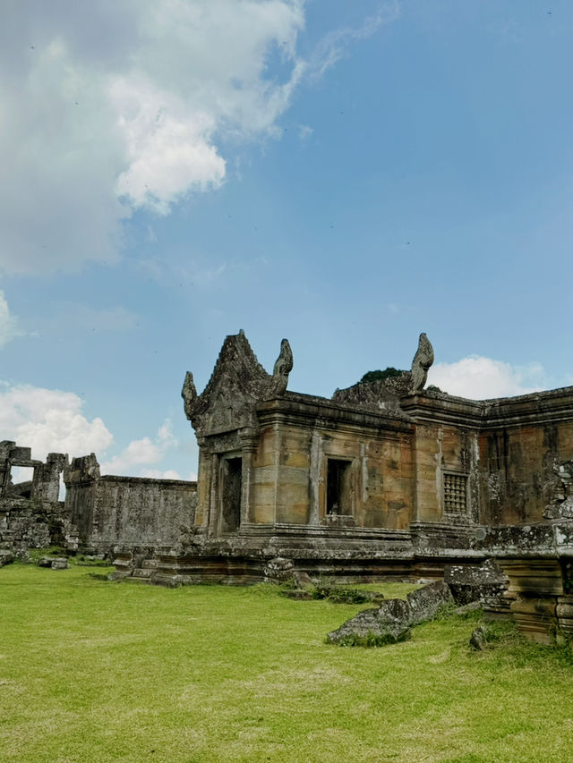 "Prasat Preah Vihear: Cambodia’s Temple in the Sky ☁️"