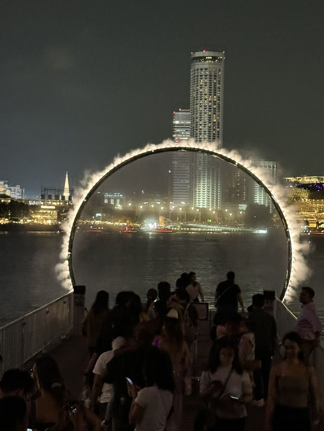 I Light Singapore, a popular annual event showcasing light art installation