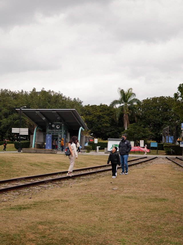 📍新北投火車站公園：昔日火車站的記憶
