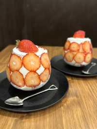 【北九州カフェ】市場の中にできたいちご農園さんが営む可愛いカフェ🍓