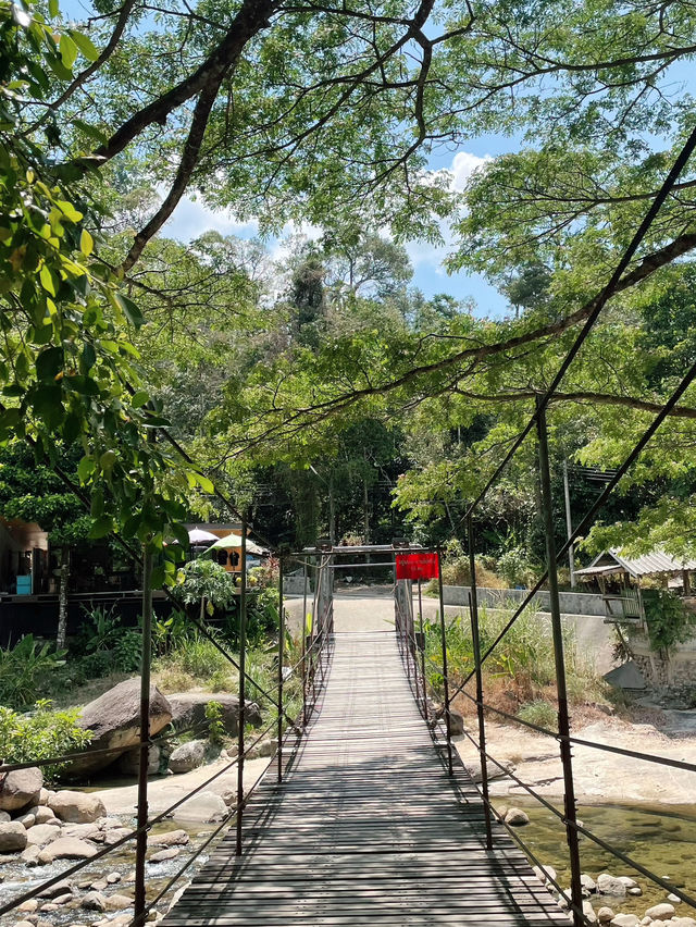 สะพานแขวนคีรีวง 🌳⛰️