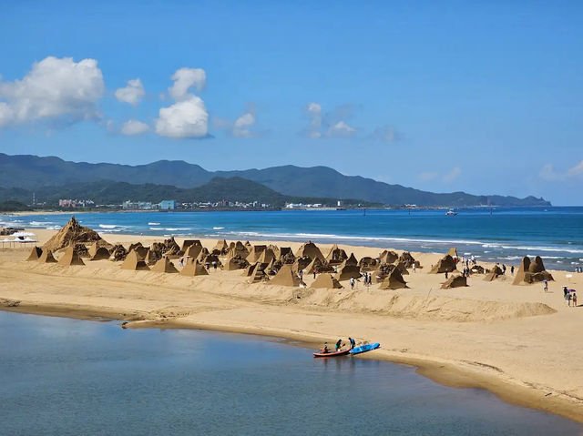 天氣漸漸回暖 準備好去沙灘玩水了嗎？夏日避暑的好選擇-福隆海水浴場