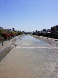 京都｜歷史悠久的鴨川四条大橋 