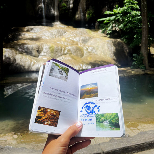 ดับร้อนที่น้ำตกไทรโยคน้อย 🦋💦