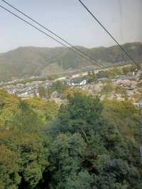 岩国城ロープウェイで岩国城へ行く