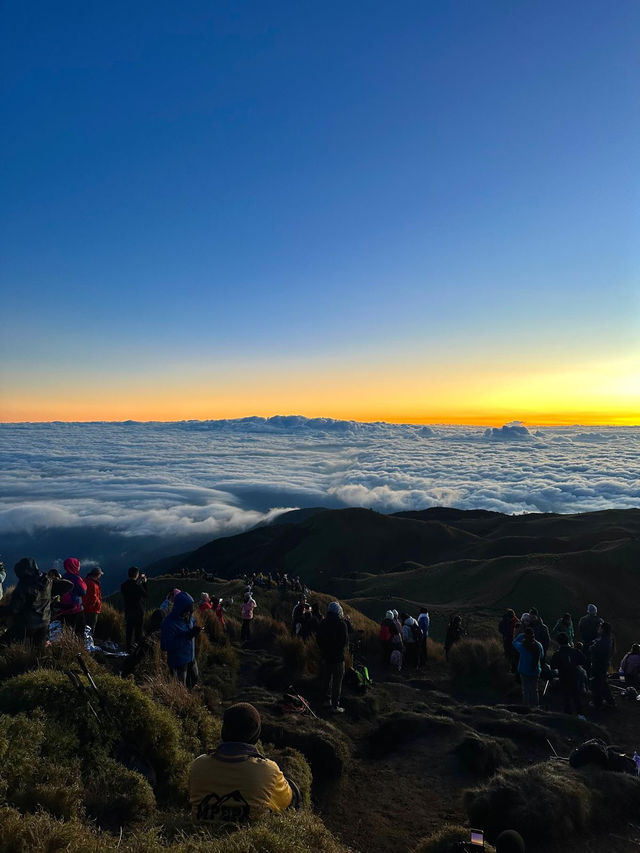 Sea of Clouds in the Morning Light