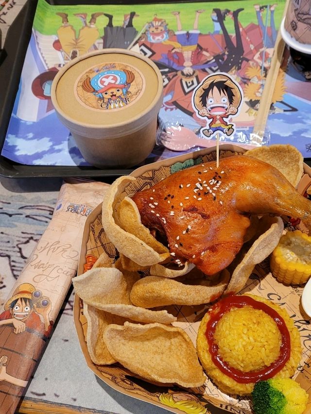 One piece themed restaurant in Shanghai Haichang Ocean Park