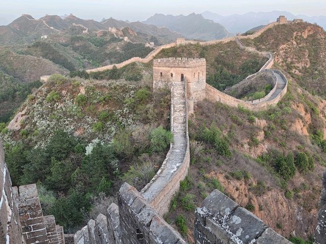 Walking the Great Wall at Jinshanling