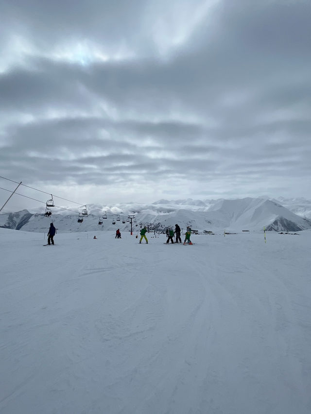 Skiing in Gudauri Ski Resort